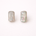 Baroque Pearl Stud Earrings | 925 Silver Needle