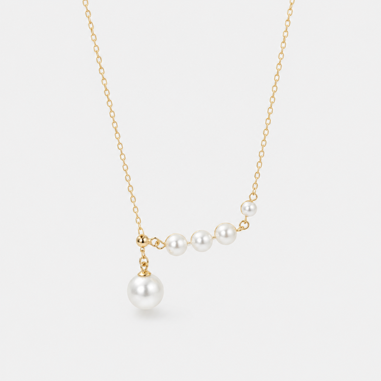 Freshwater Pearl Lariat Necklace