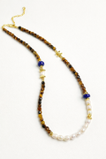Harmony Pearl Tiger’s Eye Necklace