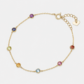 Natural Birthstone Bracelet | Multi Gemstone Bracelet